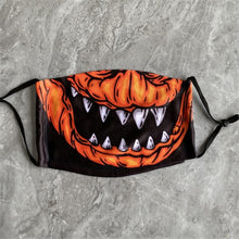 Load image into Gallery viewer, Halloween Decor Luminous or Plain Party Mask