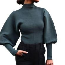 Load image into Gallery viewer, Womans Wool Knitted Turtleneck Sweaters