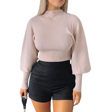 Load image into Gallery viewer, Womans Wool Knitted Turtleneck Sweaters