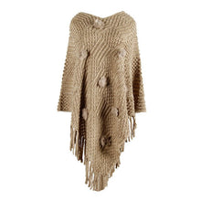 Load image into Gallery viewer, Women&#39;s Fashion V-Neck Tassel Knitted Pullover Sweaters