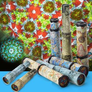 Rotatable Kaleidoscope Educational Science Toy