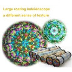 Rotatable Kaleidoscope Educational Science Toy