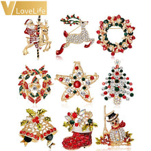 Load image into Gallery viewer, Fashion Christmas Brooches / Jewelry for the Holidays