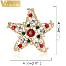 Load image into Gallery viewer, Fashion Christmas Brooches / Jewelry for the Holidays