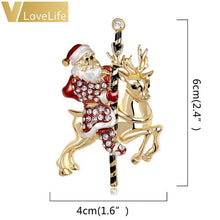 Load image into Gallery viewer, Fashion Christmas Brooches / Jewelry for the Holidays