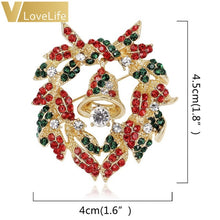 Load image into Gallery viewer, Fashion Christmas Brooches / Jewelry for the Holidays