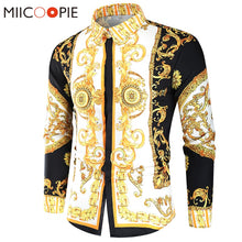 Load image into Gallery viewer, Luxury Long Sleeve men shirt 2021 New Causal Royal Fashion New Trends Party Nightclub Tuxedo Dress Shirts Male Blusas Tops 4XL
