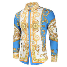 Load image into Gallery viewer, Luxury Long Sleeve men shirt 2021 New Causal Royal Fashion New Trends Party Nightclub Tuxedo Dress Shirts Male Blusas Tops 4XL