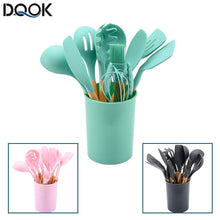 Load image into Gallery viewer, Silicone Non-stick Kitchen Utensil Set