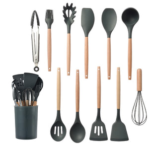 Silicone Non-stick Kitchen Utensil Set