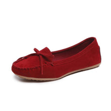 Load image into Gallery viewer, Women&#39;s Classic Slip On Flat Loafers with Ribbon Decoration