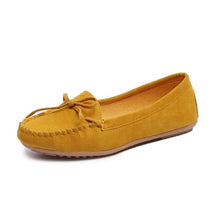 Load image into Gallery viewer, Women&#39;s Classic Slip On Flat Loafers with Ribbon Decoration