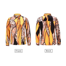 Load image into Gallery viewer, Autumn Vintage Slim Women Blouses Turn-down Collar Shirt Casual Long Sleeve Tops Female Workwear Chiffon Shirts Blusas Mujer