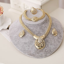 Load image into Gallery viewer, Elegant Cultural Gold Jewelry Sets