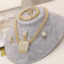 Load image into Gallery viewer, Elegant Cultural Gold Jewelry Sets