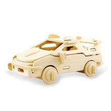 Load image into Gallery viewer, 3D Wooden Vehicles Puzzles