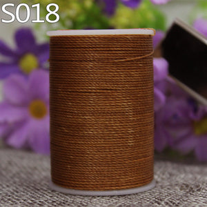 0.55mm Waxed Thread String for Leather Sewing, Leather String Leather Thread