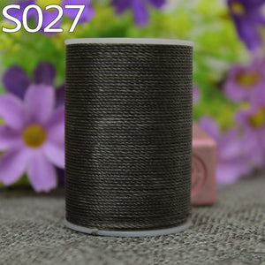 0.55mm Waxed Thread String for Leather Sewing, Leather String Leather Thread