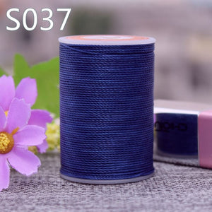 0.55mm Waxed Thread String for Leather Sewing, Leather String Leather Thread