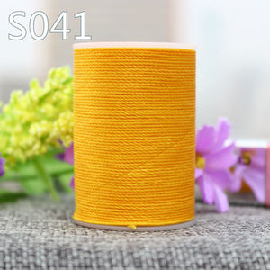 0.55mm Waxed Thread String for Leather Sewing, Leather String Leather Thread