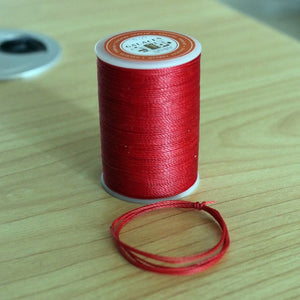 0.55mm Waxed Thread String for Leather Sewing, Leather String Leather Thread