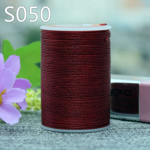 0.55mm Waxed Thread String for Leather Sewing, Leather String Leather Thread