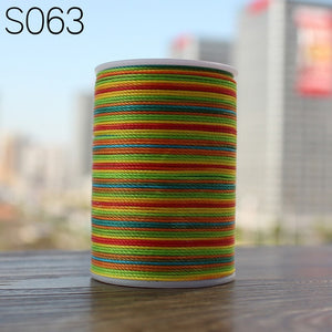 0.55mm Waxed Thread String for Leather Sewing, Leather String Leather Thread