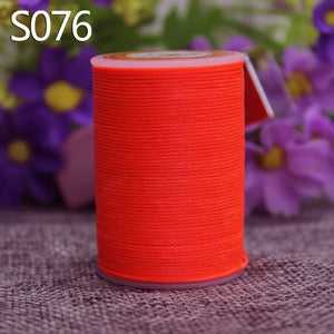 0.55mm Waxed Thread String for Leather Sewing, Leather String Leather Thread