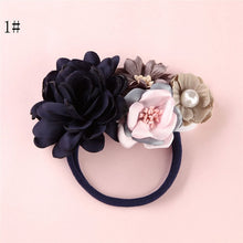 Load image into Gallery viewer, BalleenShiny Newborn Baby Elastic Florals Headband