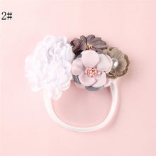 Load image into Gallery viewer, BalleenShiny Newborn Baby Elastic Florals Headband